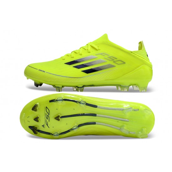Adidas F50 FG Football Boots & Shoes Yellow Black