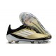 Adidas F50 ELITE Firm Ground Men Gold Black Football Shoes