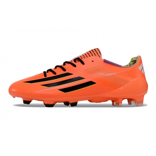 Adidas F50 ELITE Firm Ground Men Orange Black Football Shoes