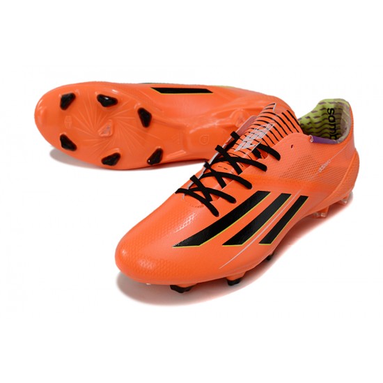 Adidas F50 ELITE Firm Ground Men Orange Black Football Shoes