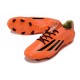 Adidas F50 ELITE Firm Ground Men Orange Black Football Shoes