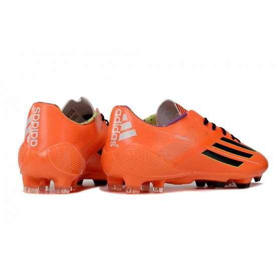 Adidas F50 ELITE Firm Ground Men Orange Black Football Shoes