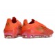 Adidas F50 ELITE Firm Ground Men Orange and Gold Football Shoes