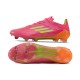 Adidas F50 ELITE Firm Ground Men Pink and Orange Football Shoes