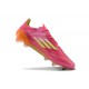 Adidas F50 ELITE Firm Ground Men Pink and Orange Football Shoes