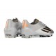 Adidas F50 ELITE Firm Ground Silver and Black Football Shoes