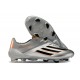 Adidas F50 ELITE Firm Ground Silver and Black Football Shoes