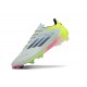 Adidas F50 ELITE Firm Ground White Chartreuse Football Shoes