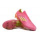 Adidas F50 Elite Laceless Firm Ground Pink Orange Football Shoes