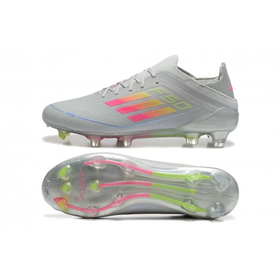 Adidas F50 Firm Ground Grey Low cut Football Shoes