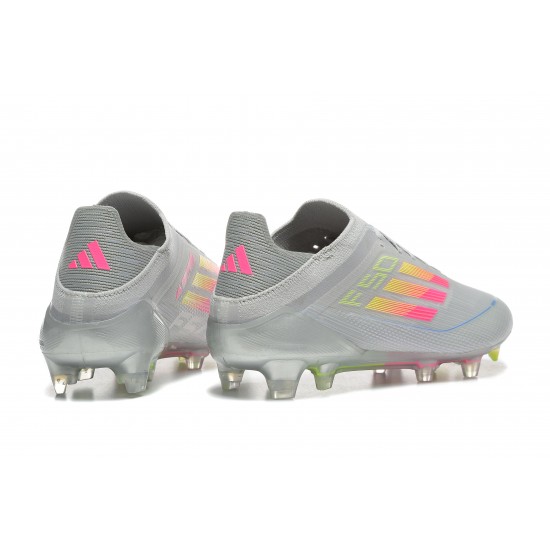 Adidas F50 Firm Ground Grey Low cut Football Shoes