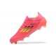 Adidas F50 Firm Ground Low cut Men Pink Red Football Shoes