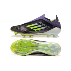 Adidas F50 Firm Ground Men Purple Black Football Shoes