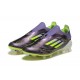 Adidas F50 Firm Ground Men Purple Black Football Shoes