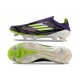 Adidas F50 Firm Ground Unisex Purple and Black Football Shoes