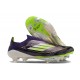 Adidas F50 Firm Ground Unisex Purple and Black Football Shoes