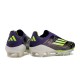 Adidas F50 Firm Ground Unisex Purple and Black Football Shoes