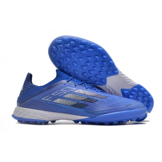 Adidas F50 PRO Turf Blue Gray Football Shoes