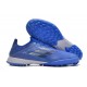 Adidas F50 PRO Turf Blue Gray Football Shoes