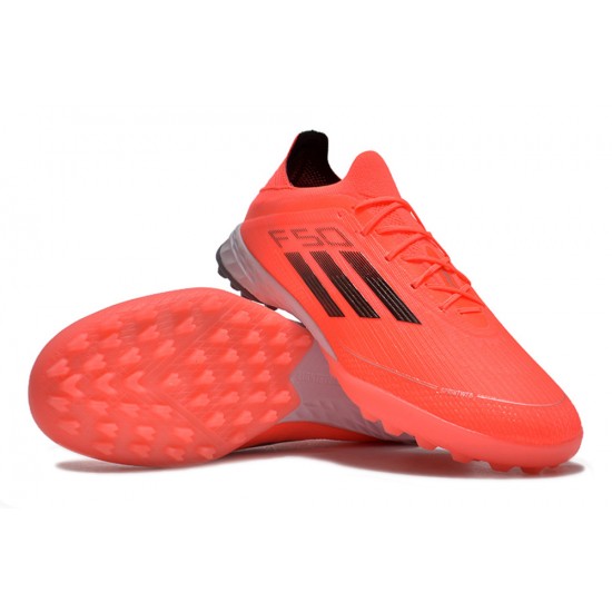 Adidas F50 PRO Turf Men Red Black Football Shoes