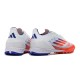 Adidas F50 PRO Turf Men White Orange Football Shoes