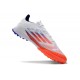 Adidas F50 PRO Turf Men White Orange Football Shoes