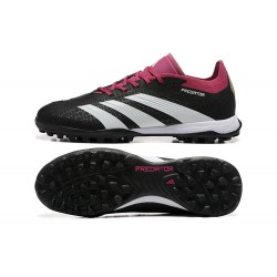 Adidas Predator 24 Elite Turf Men Pink Black Football Shoes