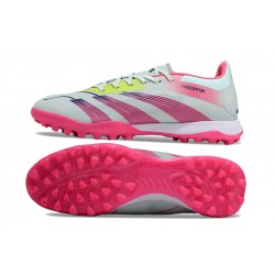 Adidas Predator 24 Elite Turf Pink White Football Shoes