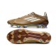 Adidas F50 Elite Firm Ground Men Brown Blue Football Shoes