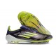 Adidas F50 Elite Firm Ground Men Purple Yellow Football Shoes