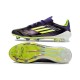Adidas F50 Elite Firm Ground Men Purple Yellow Football Shoes