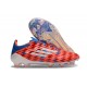Adidas F50 Elite Firm Ground Men Red Blue Football Shoes
