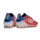 Adidas F50 Elite Firm Ground Men Red Blue Football Shoes