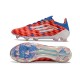 Adidas F50 Elite Firm Ground Men Red Blue Football Shoes