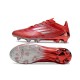 Adidas F50 Elite Firm Ground Men Red Silver Football Shoes
