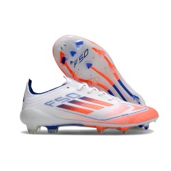 Adidas F50 Elite Firm Ground Unisex Orange White Football Shoes