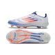Adidas F50 Elite Firm Ground Unisex White Blue Football Shoes