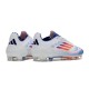 Adidas F50 Elite Firm Ground Unisex White Blue Football Shoes