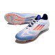 Adidas F50 Elite Firm Ground Unisex White Blue Football Shoes
