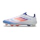 Adidas F50 Elite Firm Ground Unisex White Blue Football Shoes