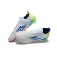 Adidas F50 Elite Laceless Firm Ground Multi White Football Shoes