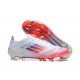 Adidas F50 Firm Ground Men White Red Football Shoes