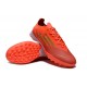 Adidas F50 PRO Turf Men Red Gold Football Shoes
