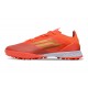 Adidas F50 PRO Turf Men Red Gold Football Shoes