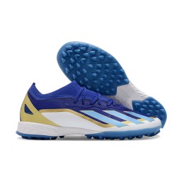 Adidas X Speedportal.1 Turf Unisex Blue White Football Shoes