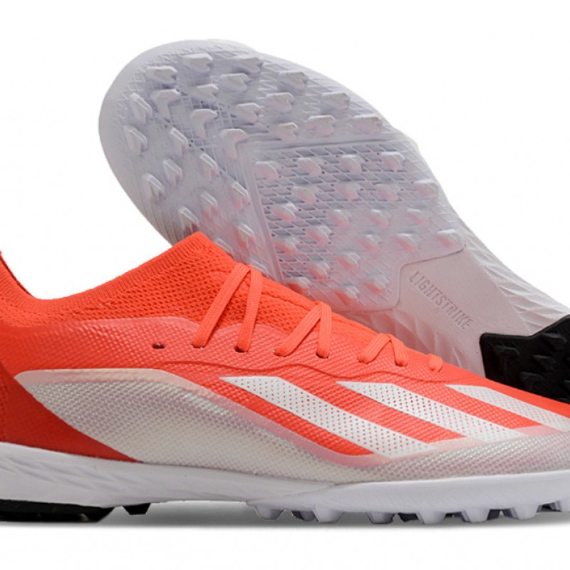 Adidas X Speedportal.1 Turf Unisex Orange White Football Shoes