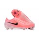 Nike Phantom Luna Elite FG Low Black Pink Football Boots & Shoes